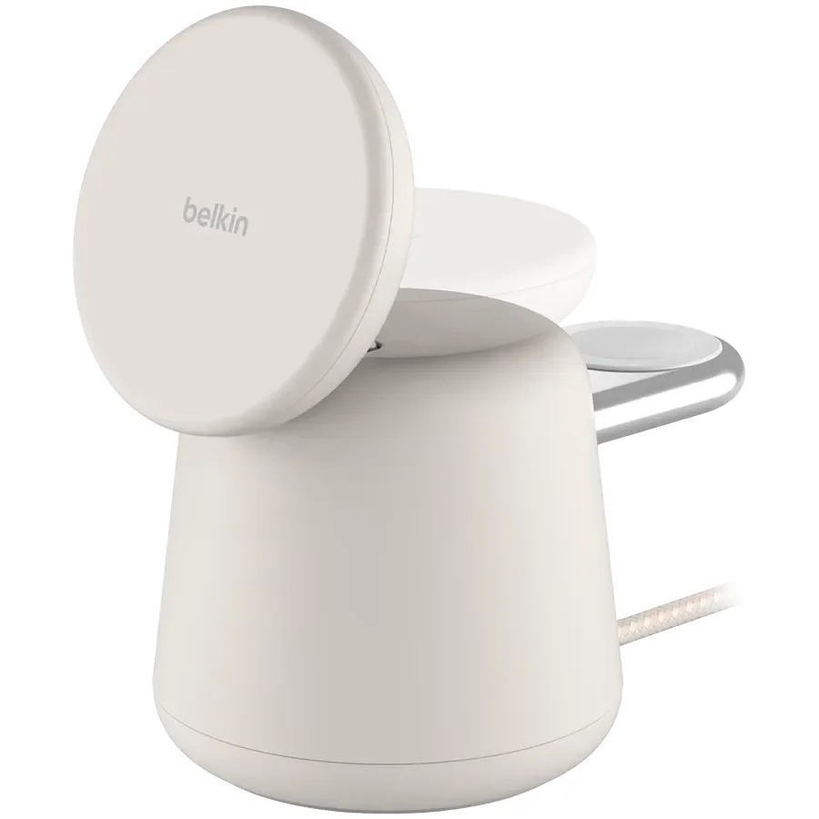 BELKIN Індукційний зарядний пристрій BoostCharge Pro 2-in-1, 15 Ват