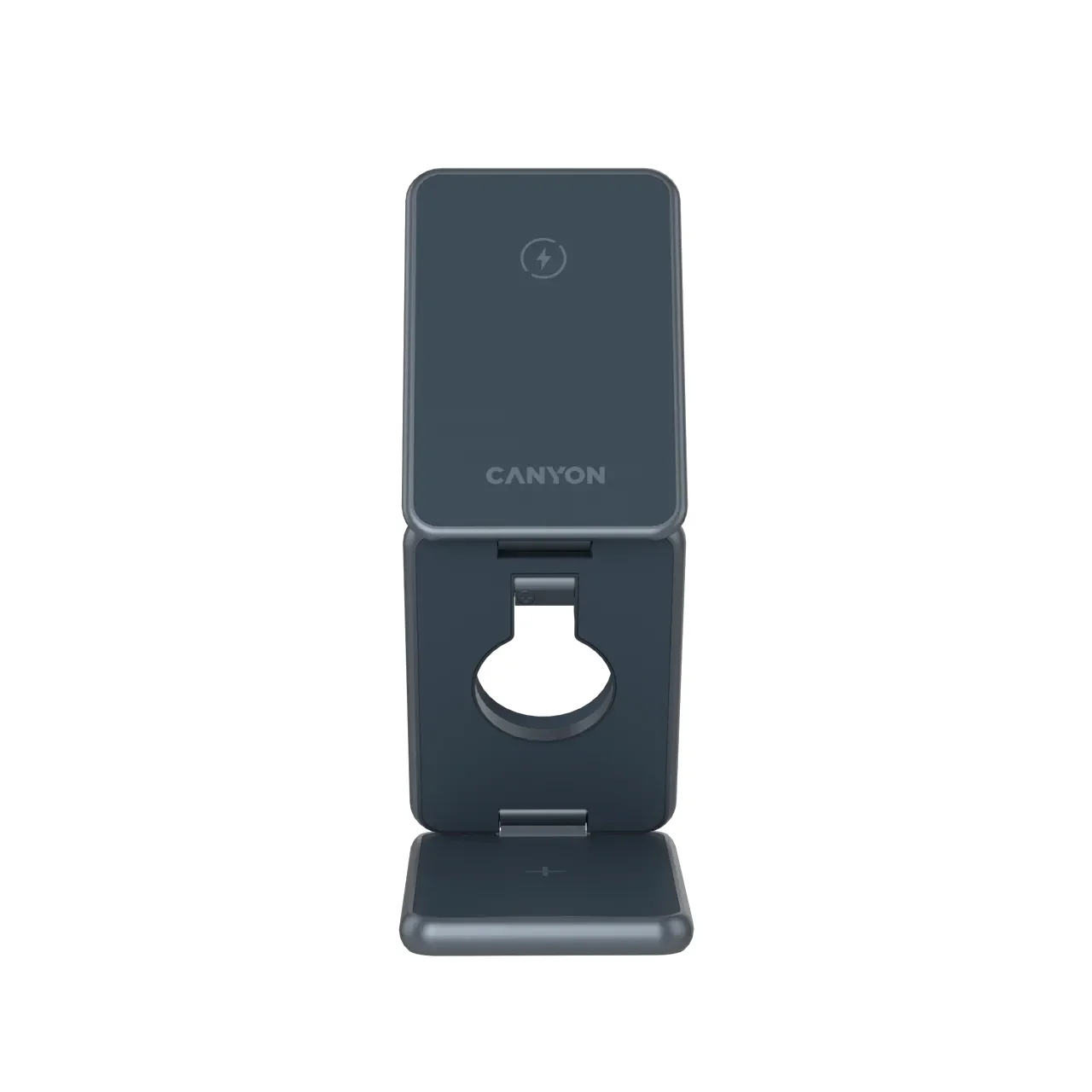 Бездротовий зарядний пристрій Canyon OnCharge 309 15W 3in1 Metal (CNS-WCS309M)