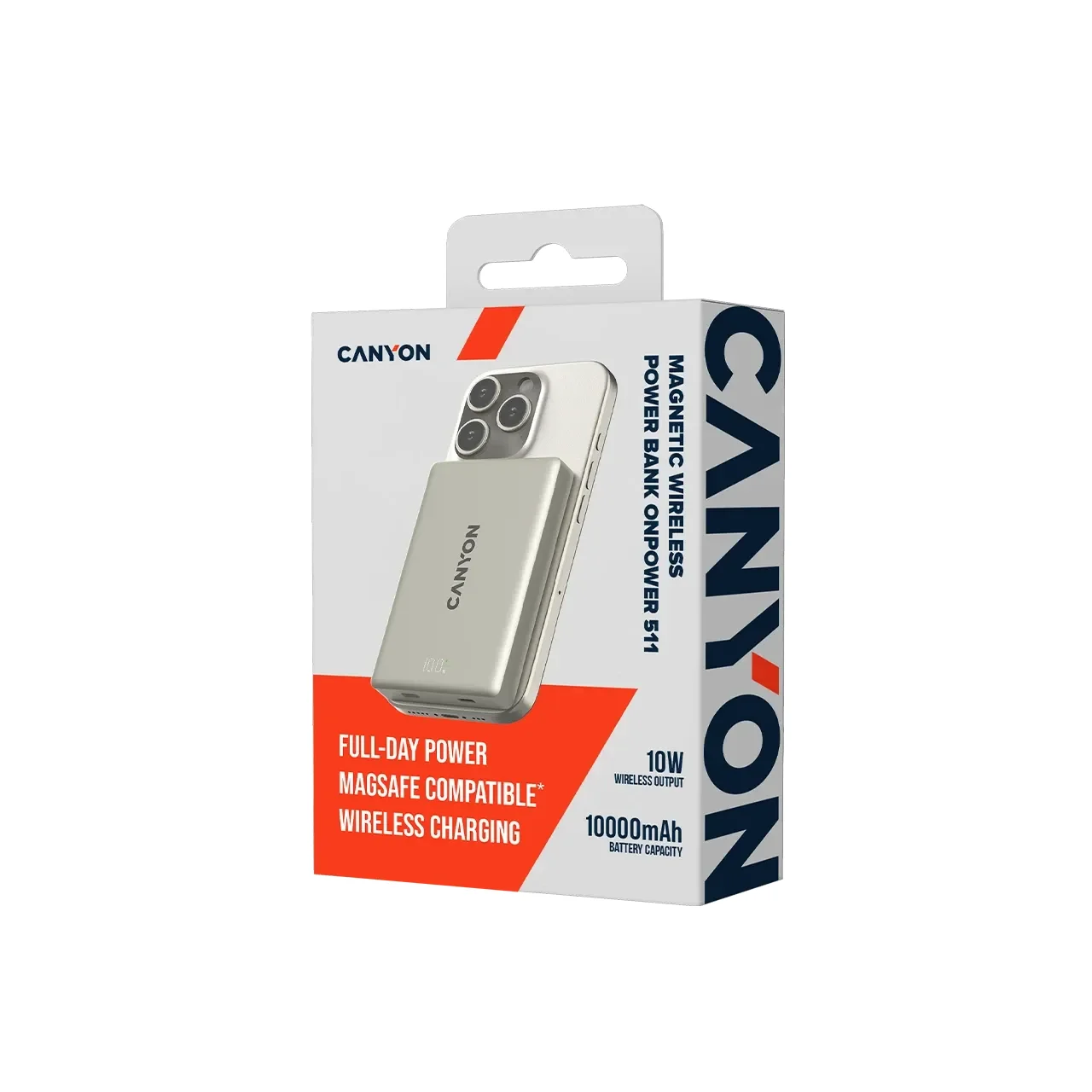 CANYON OnPower 511 Живлення - зарядний пристрій для батареї, Star Grey