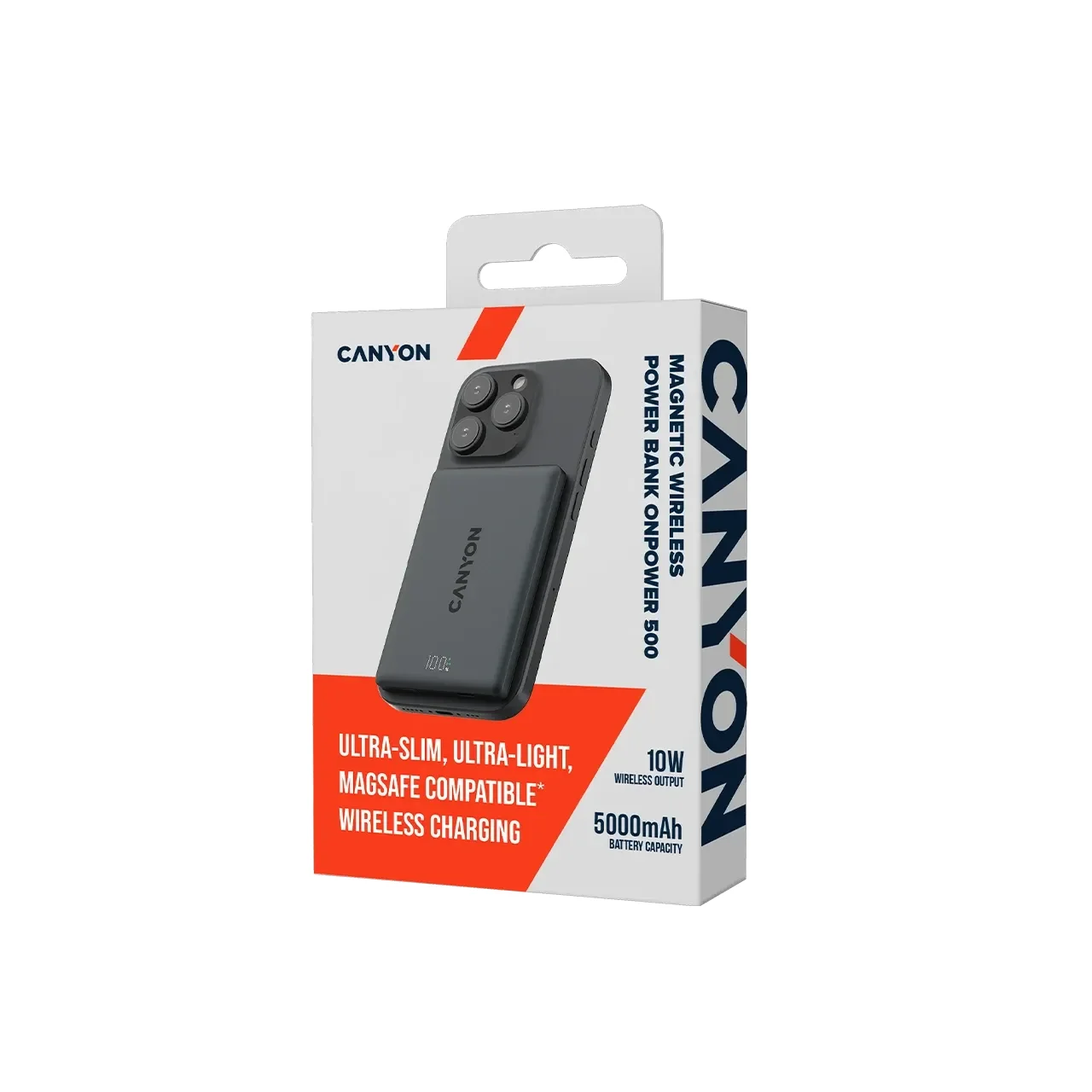 CANYON OnPower 500 Живлення - зарядний пристрій для батареї, Interstellar Black
