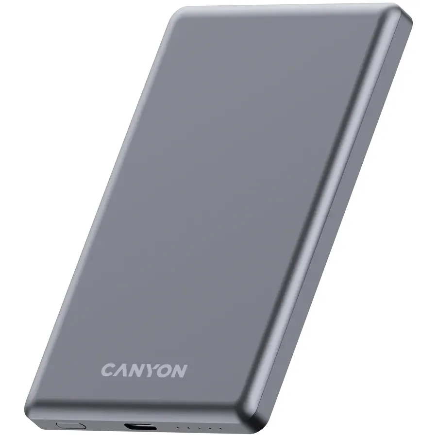 CANYON OnPower 505 Живлення - зарядний пристрій для батареї, Темно-сірий