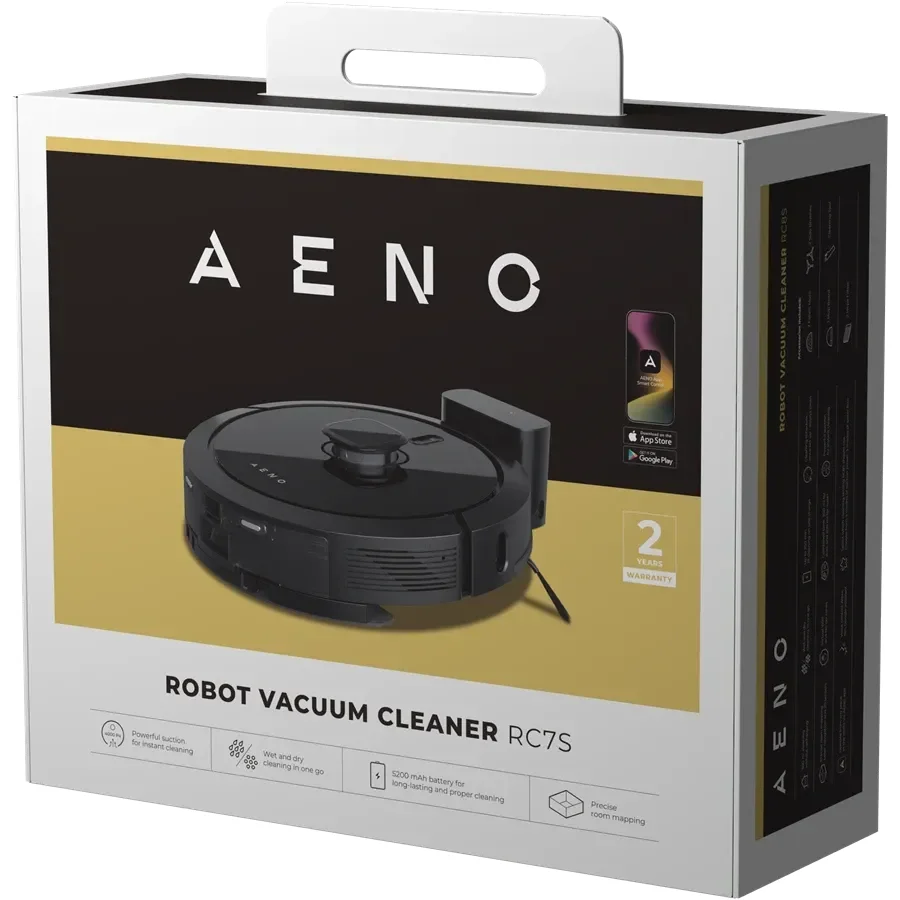 Робот-пилосос миючий AENO RC7S (ARC0007S)