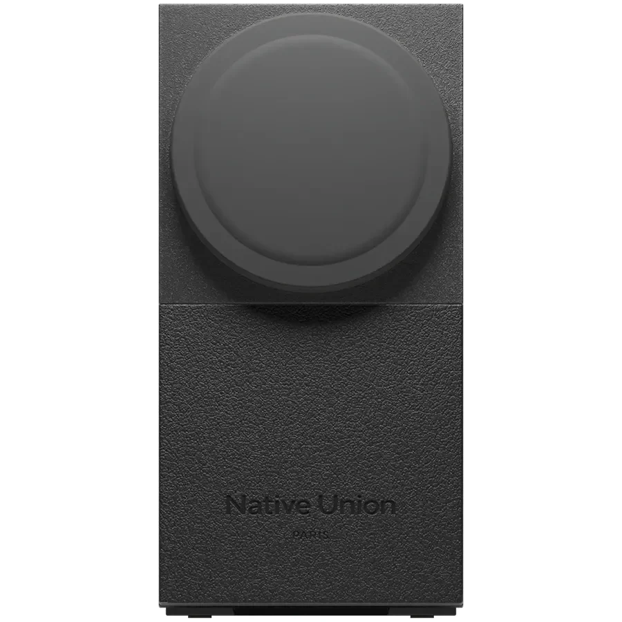 Бездротовий зарядний пристрій Native Union Rise 3-in-1 Qi2 Black (RS-3IN1-BLK-INT)