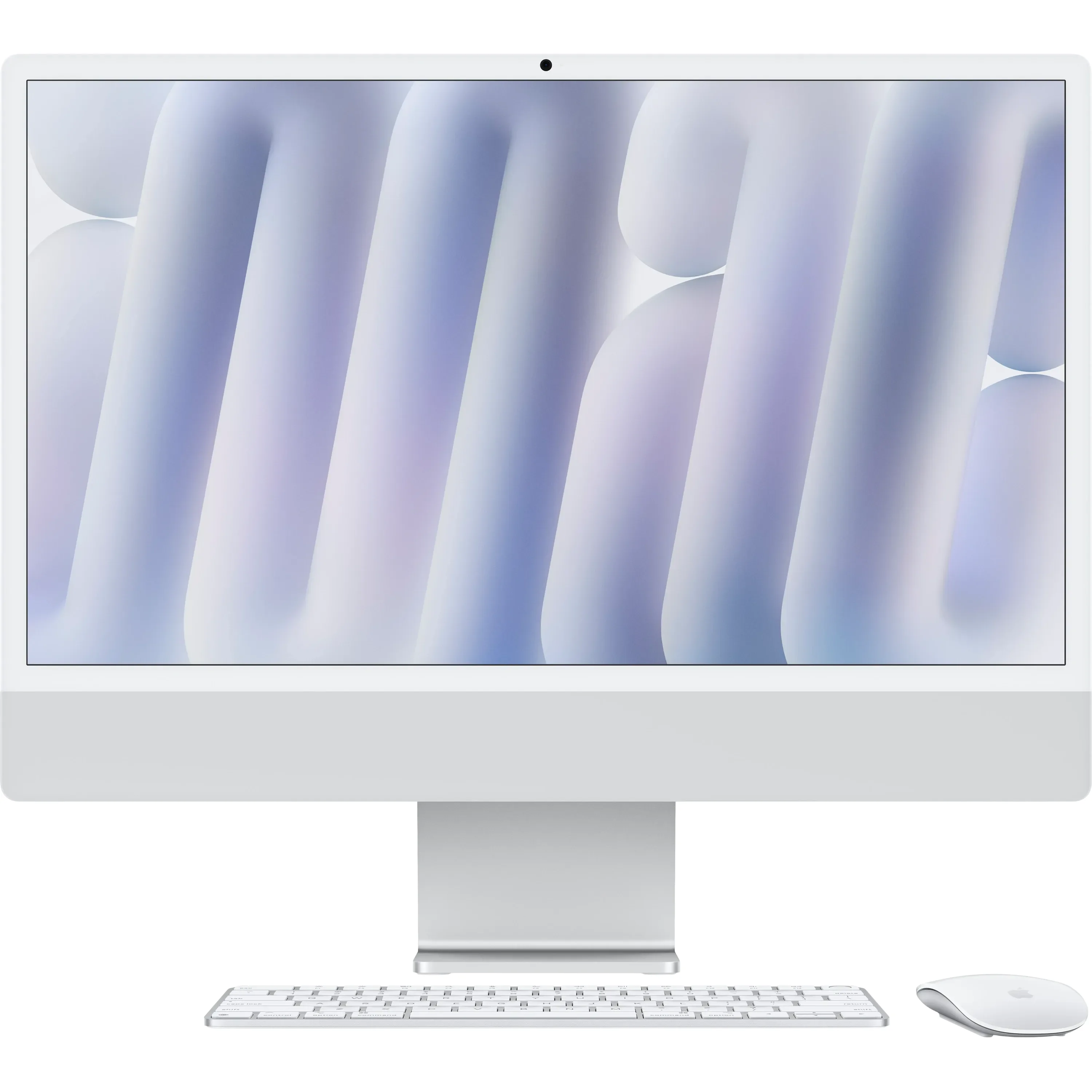 iMac 24-inch M4, 10C CPU 10C GPU, 16ГБ 256ГБ Твердотільний накопичувач Нанотекстурное стекло, Сріблястий