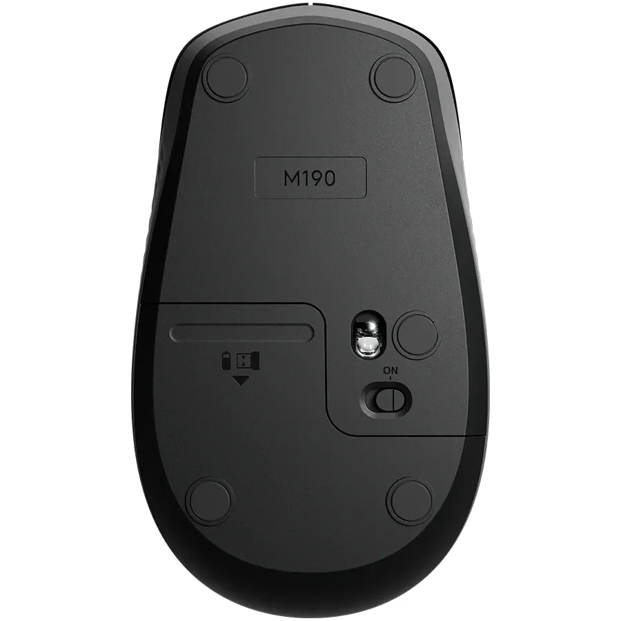 Миша LOGITECH M190 Wireless Mid Grey (L910-005906)