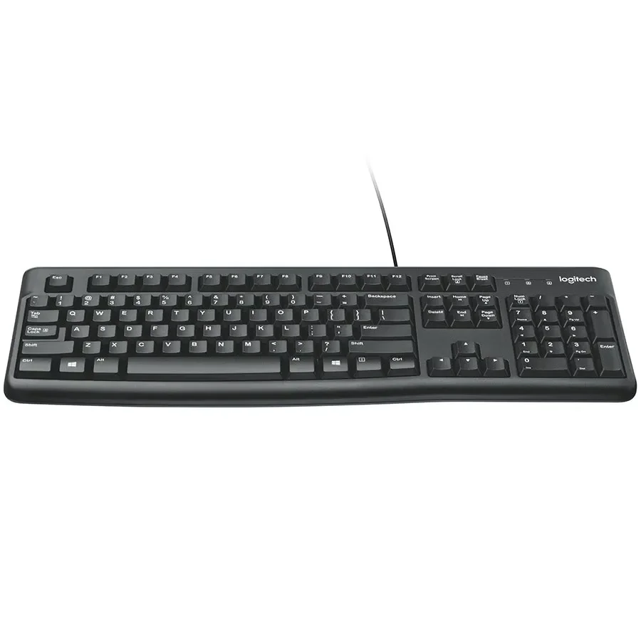 Клавіатура дротова LOGITECH K120 USB UKR OEM (920-002643)