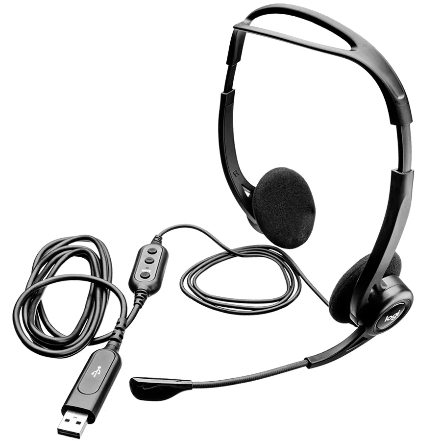 Навушники LOGITECH PC Headset 960 USB Black (L981-000100) 