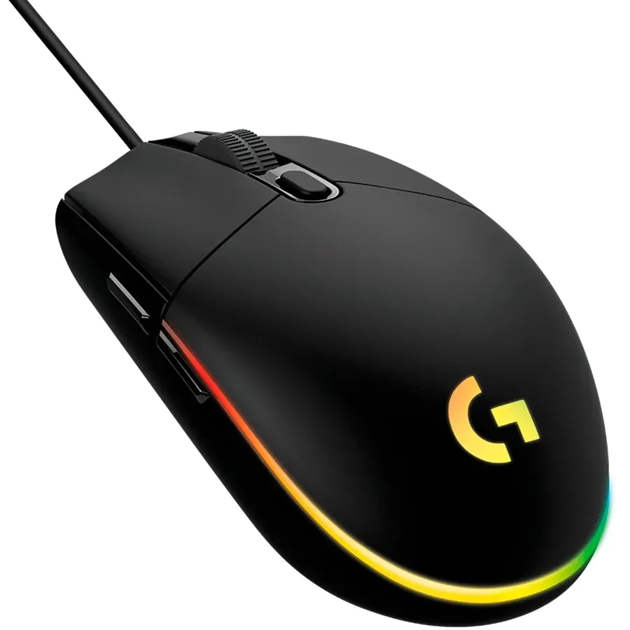Миша LOGITECH G102 Lightsync USB Black (L910-005823)