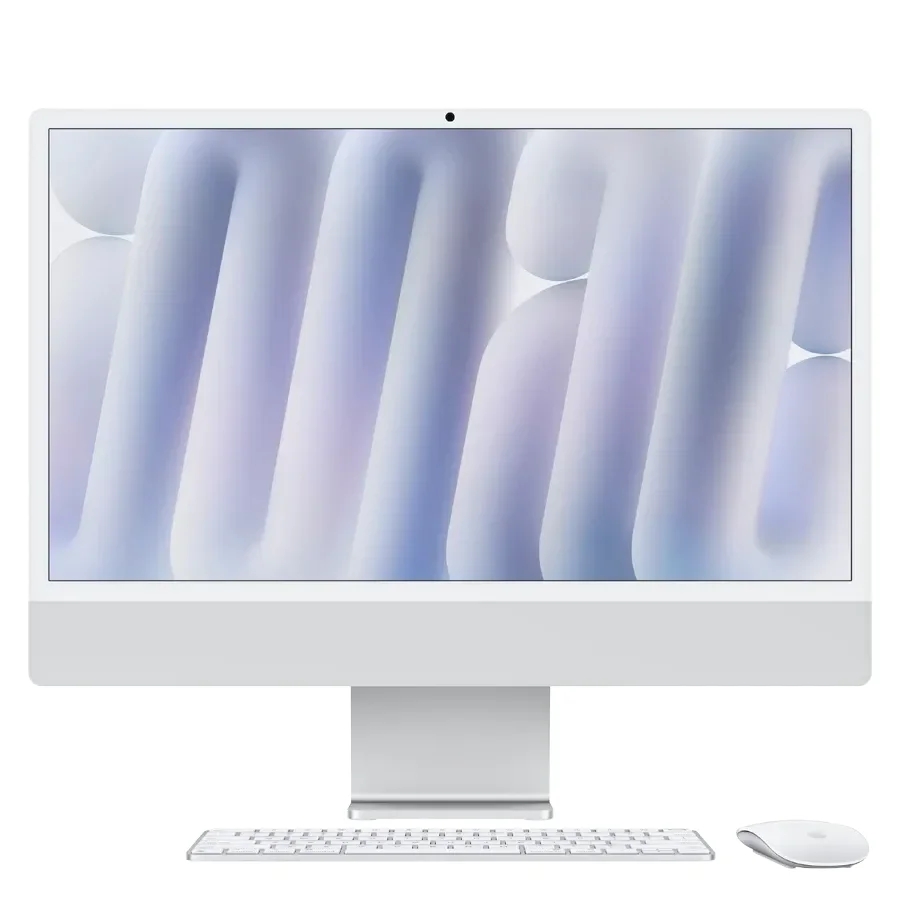 iMac 24-inch M4, 10C CPU 10C GPU, 16ГБ 512ГБ Твердотільний накопичувач, Сріблястий