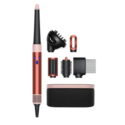 Мультистайлер Dyson Airwrap i.d. HS08 Bluetooth Multi-Styler and Dryer Curly+Coily Strawberry Bronze/Blush Pink