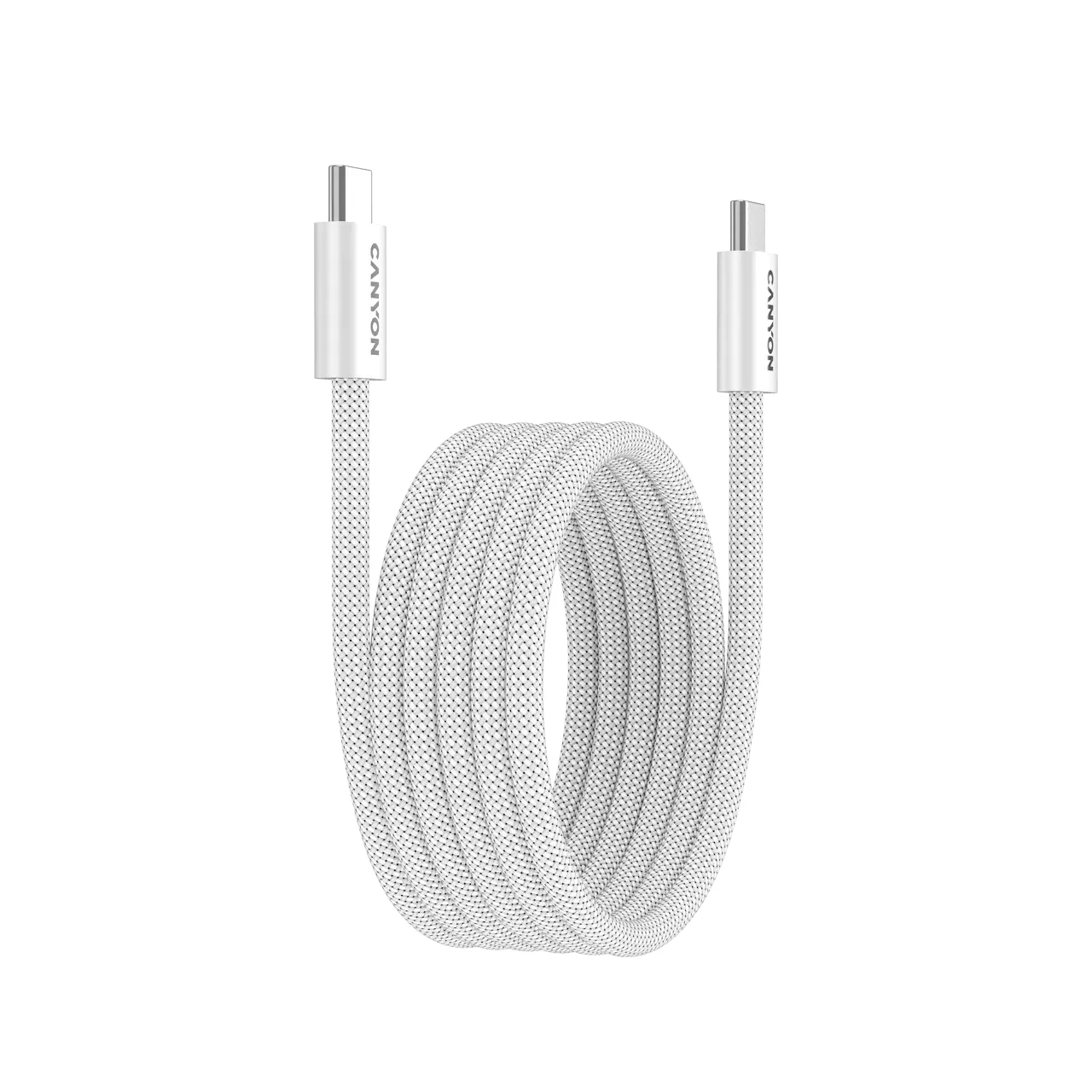 CANYON USB-C to USB-C Cable , Білий, 1м
