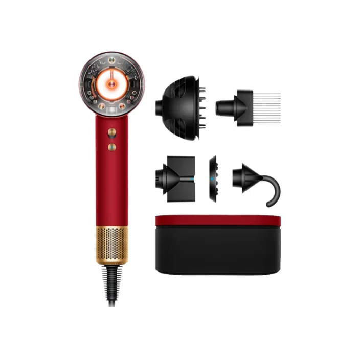 Фен Dyson Supersonic HD16 Nural Red Velvet/Gold