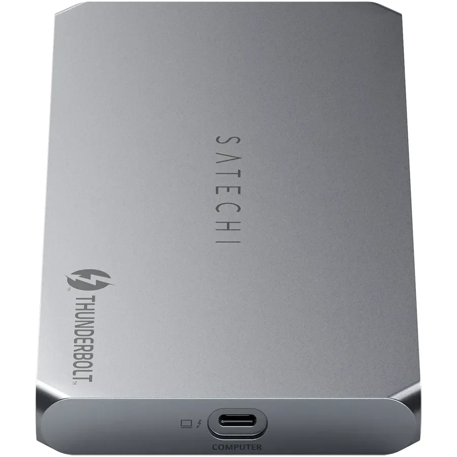 SATECHI Thunderbolt 4 Docking Station with DisplayLink, Космічний сірий