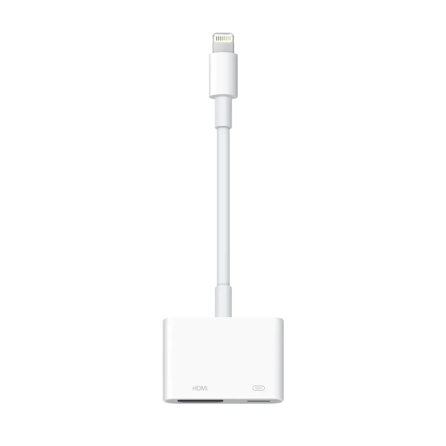 Apple Lightning Digital AV Adapter, Білий