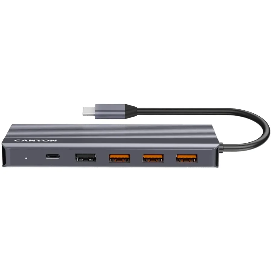 CANYON 13in1 USB C hub, Сірий