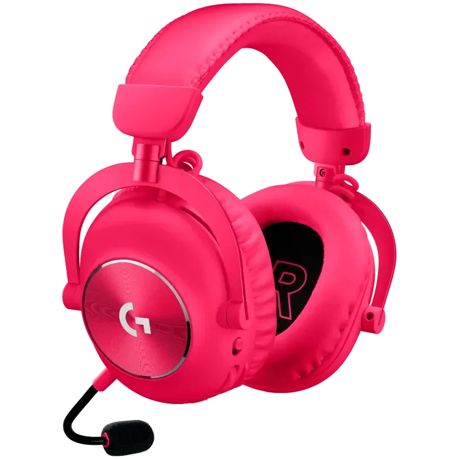 LOGITECH PRO X 2 LIGHTSPEED {Бездротове} Ігрова гарнітура, Пурпурный