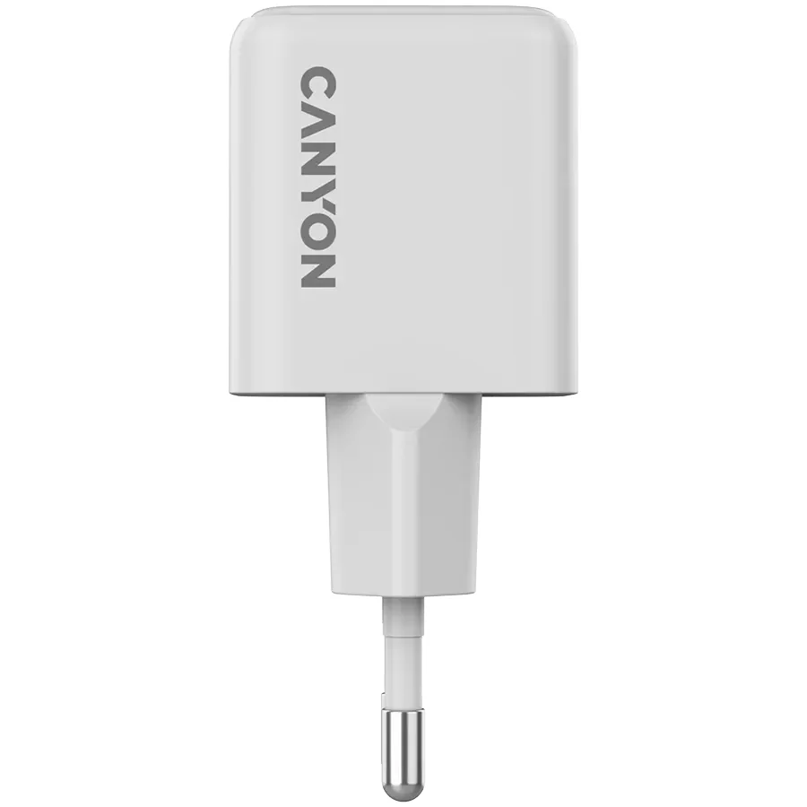 CANYON Адаптер живлення CU20AC 2*USB/USB-C 1*USB Type C, 1*USB Type-A, 20 Ват