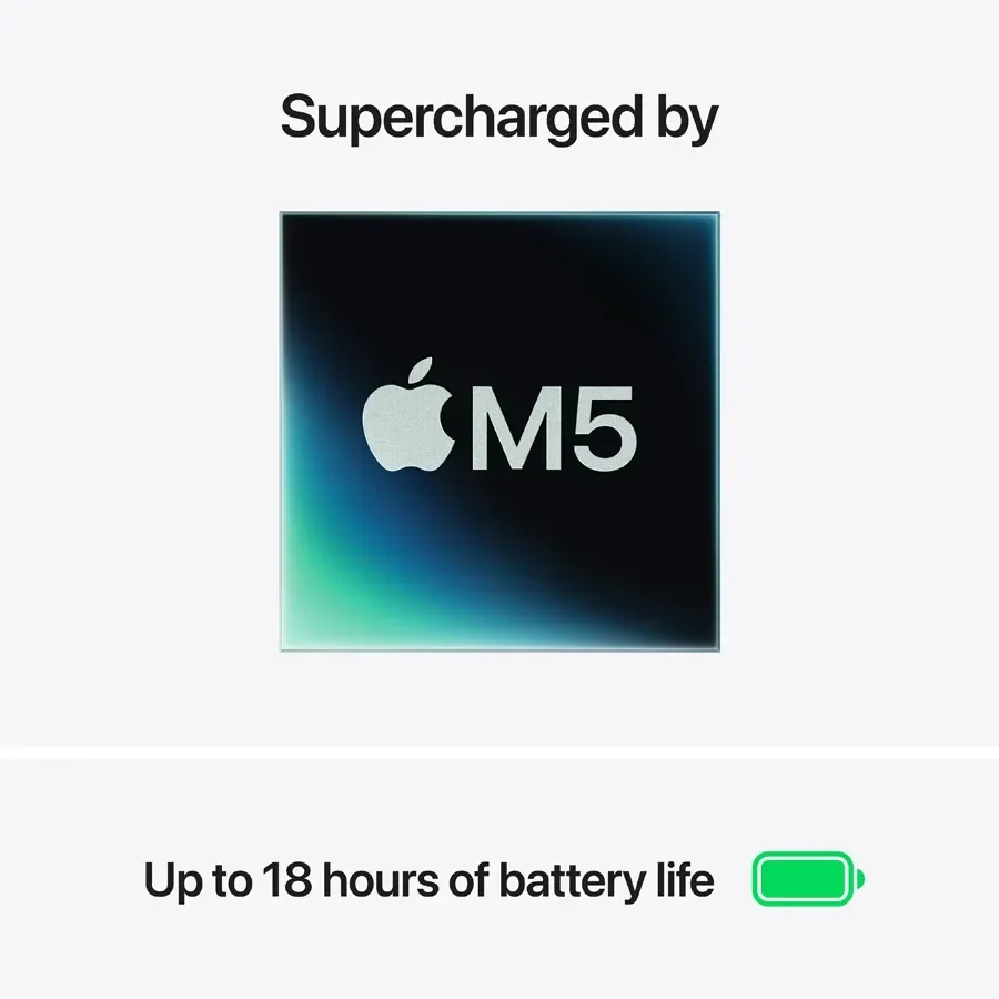 MacBook Air 15.3-inch  M5 (10C CPU/10C GPU), 16 ГБ, 1 ТБ, Сяюча зірка