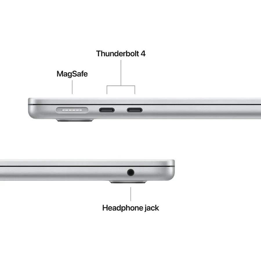 MacBook Air 13.6-inch  M5 (10C CPU/10C GPU), 16 ГБ, 1 ТБ, Сріблястий