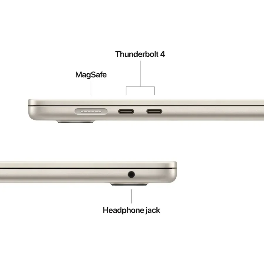 MacBook Air 15.3-inch  M5 (10C CPU/10C GPU), 16 ГБ, 512 ГБ, Сяюча зірка