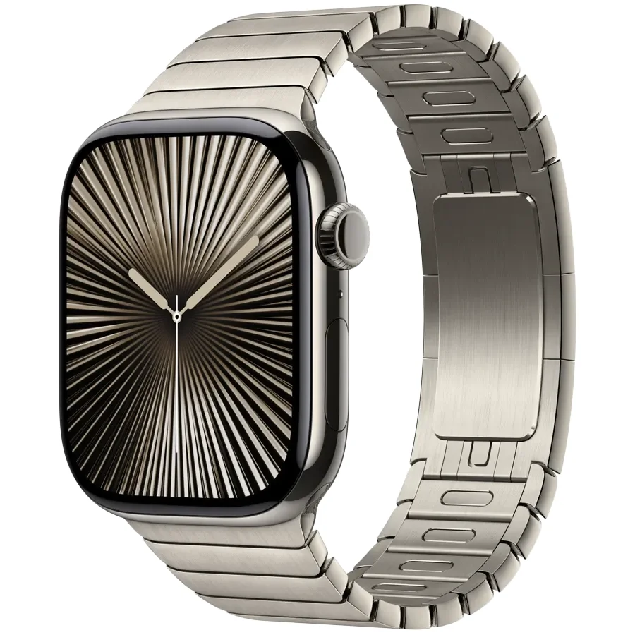 Apple 46mm Link Bracelet Band Extension Link Bracelet Натуральний за Apple Watch 44 mmApple Watch 45 mmApple Watch 46 mmApple Watch 49 mm 44/46 mm