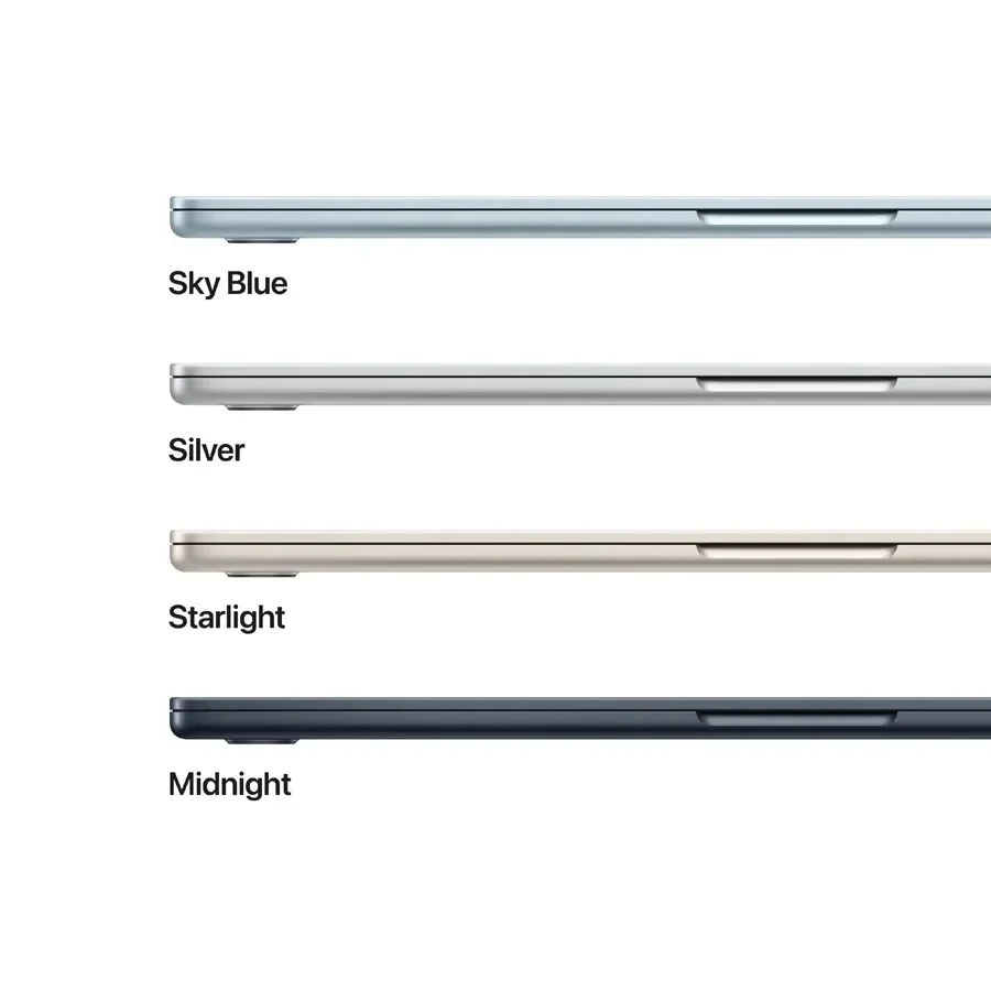 MacBook Air 15.3-inch  M5 (10C CPU/10C GPU), 16 ГБ, 512 ГБ, Сріблястий