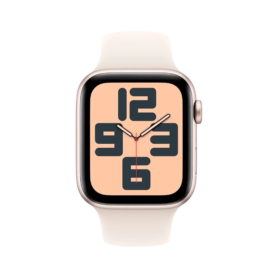 Apple Watch SE GPS Gen.2 (2024),  Starlight Sport Band, M/L, 40mm, Starlight