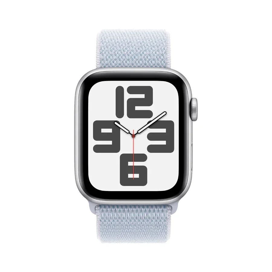 Apple Watch SE GPS Gen.2 (2024),  Blue Cloud Sport Loop, 40mm, Silver