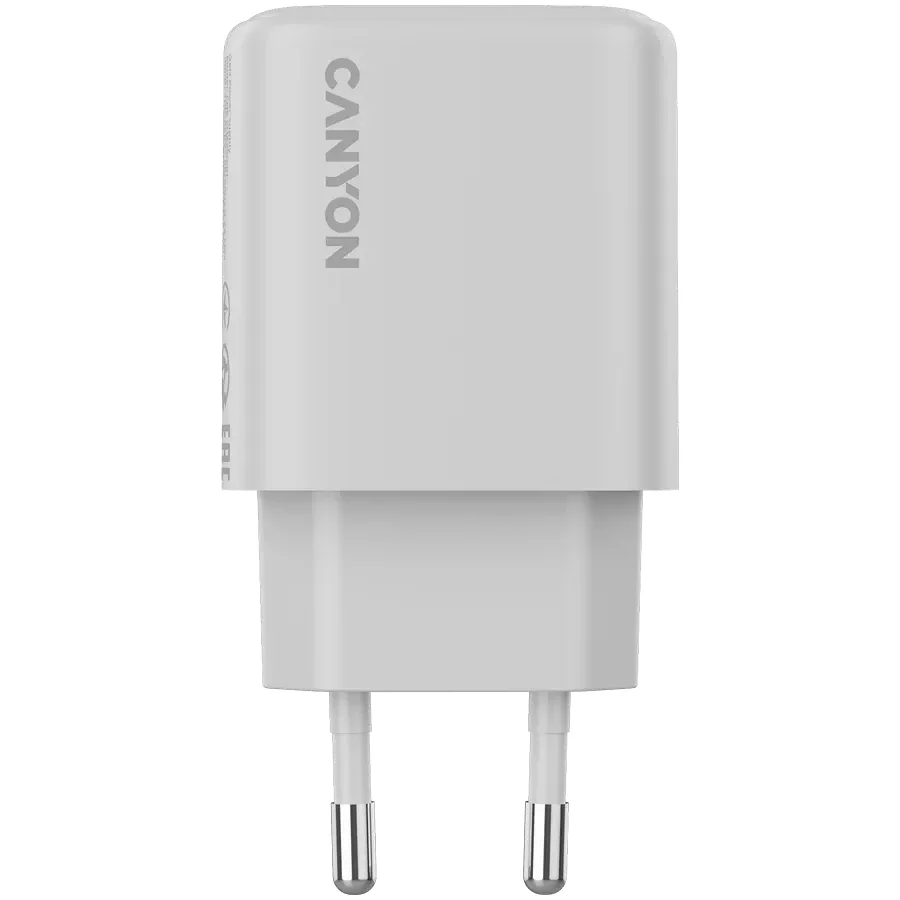 CANYON Адаптер живлення OnCharge 250 1*USB-C 1*USB Тип C, 25 Ват