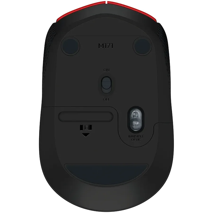 Миша LOGITECH M171 Wireless Red (L910-004641)