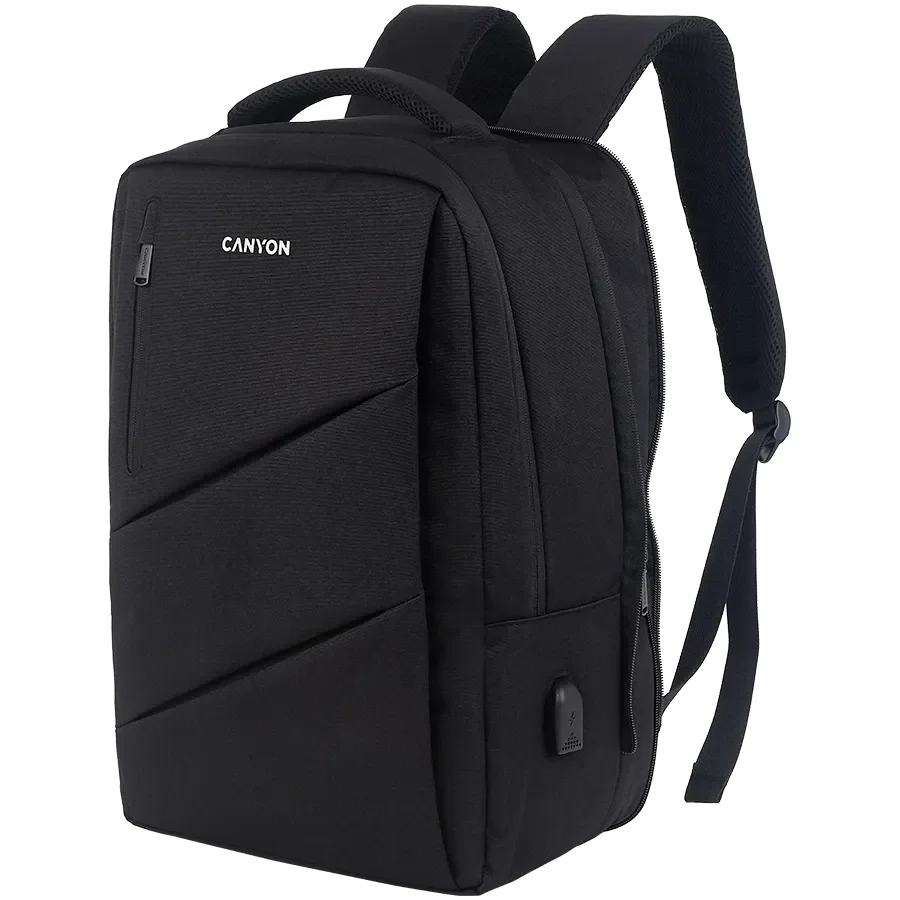CANYON Рюкзак Laptop backpack для 15.6 inch Чорний для MacBook Pro 14/MacBook Pro 15/Ноутбук до 15.6-inch