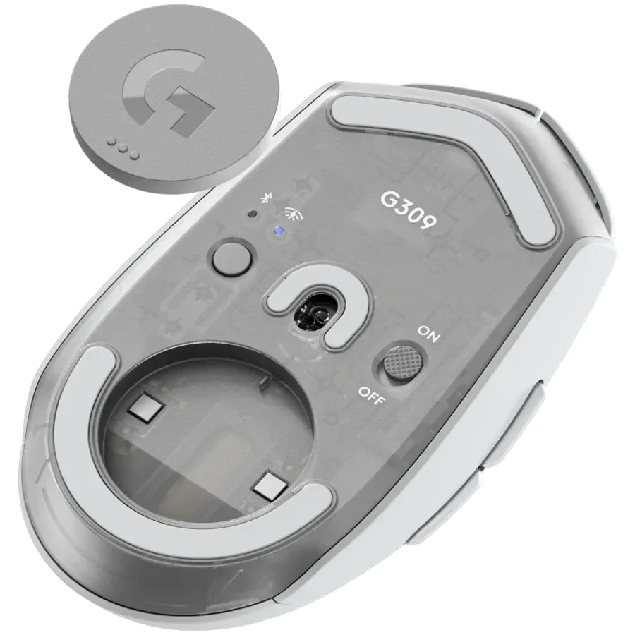 LOGITECH  G309 LIGHTSPEED Ігрова миша, Білий