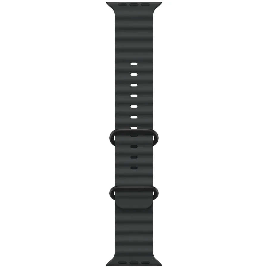 Apple 49mm Ocean Band - Black Titanium Finish Ремінець Ocean Band - Black Titanium Finish Чорний за Apple Watch 44 mmApple Watch 45 mmApple Watch 46 mmApple Watch 49 mm 44/45/46/49 mm