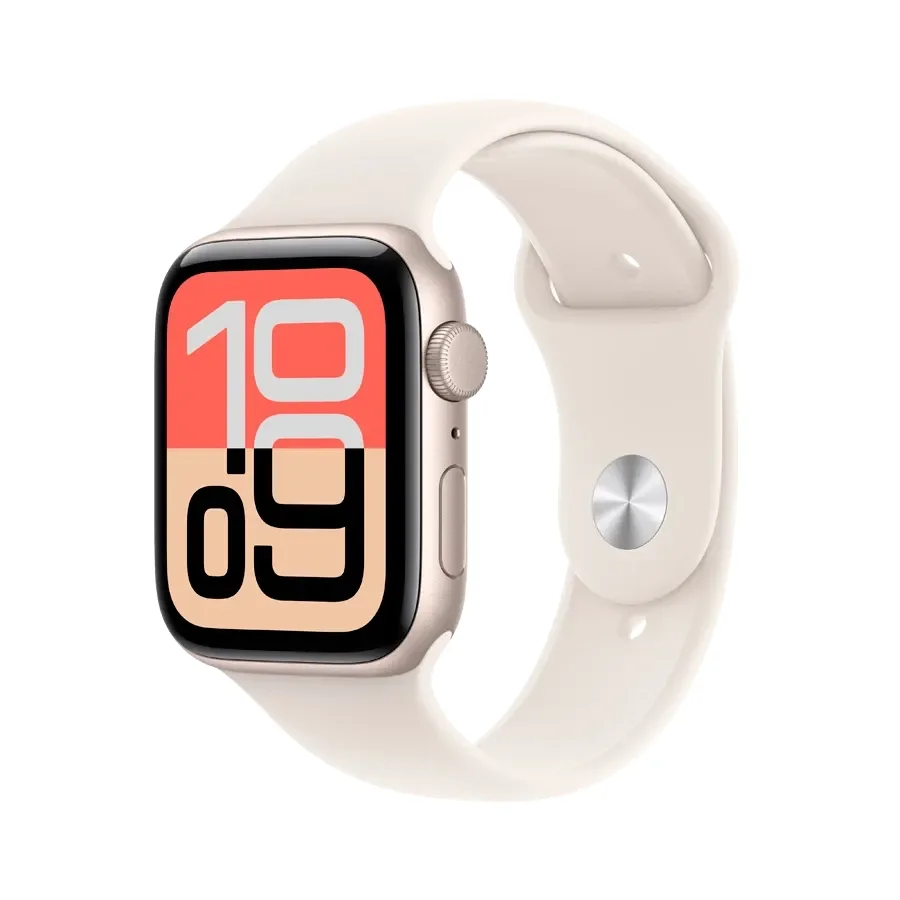 Apple Watch SE GPS Gen.3, Starlight Sport Band, S/M, 44mm, Starlight