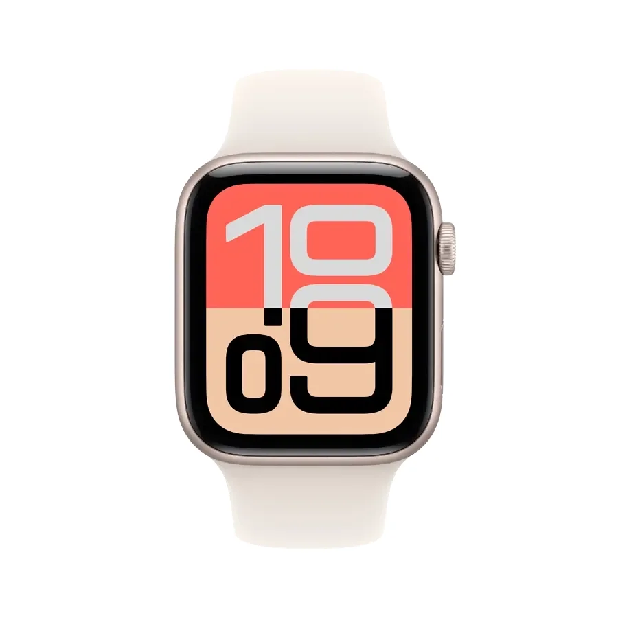 Apple Watch SE GPS Gen.3,  Starlight Sport Band, S/M, 44mm, Starlight