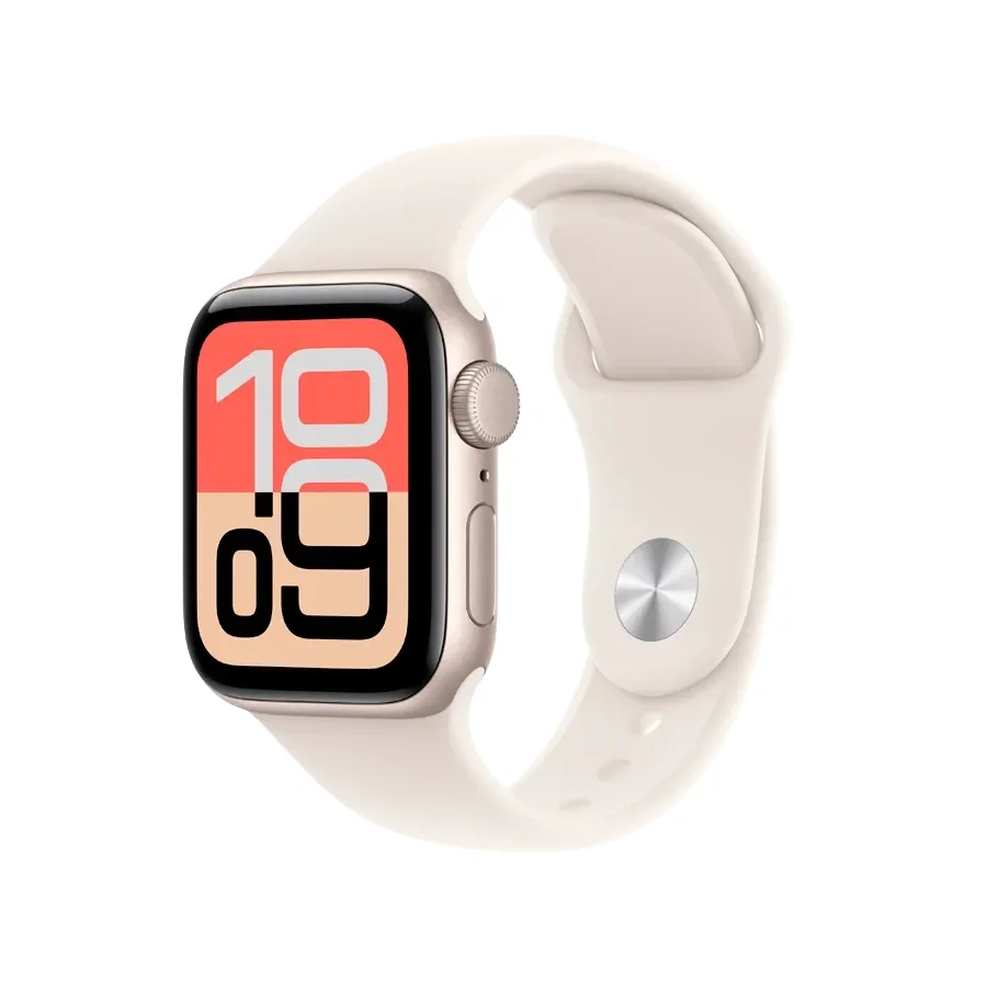 Apple Watch SE GPS Gen.3, Starlight Sport Band, M/L, 40mm, Starlight