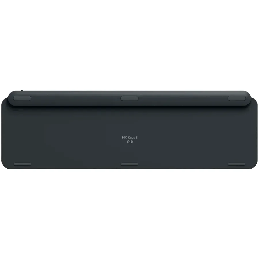 Клавіатура бездротова LOGITECH MX Keys S Pale Graphite UA (L920-011593)