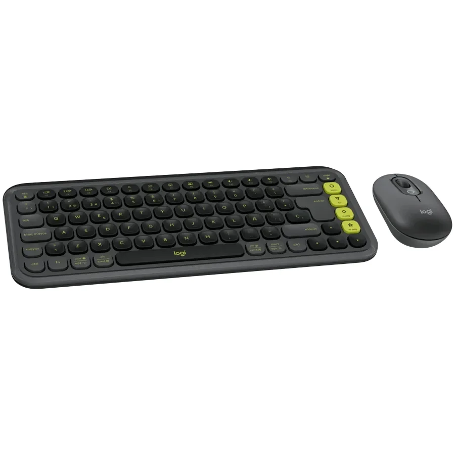 Клавіатура LOGITECH POP ICON COMBO GRAPHITE