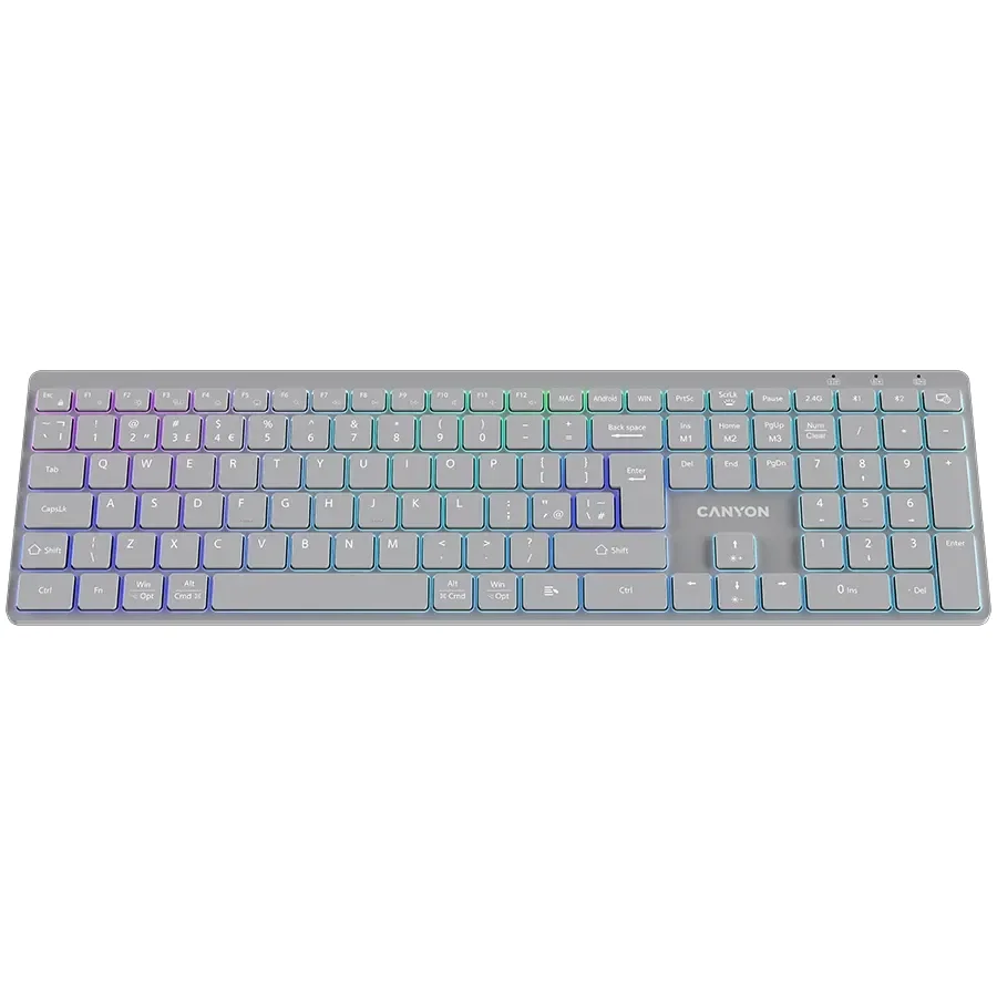 CANYON HKB-W11 Клавіатура, Великобританія/US English