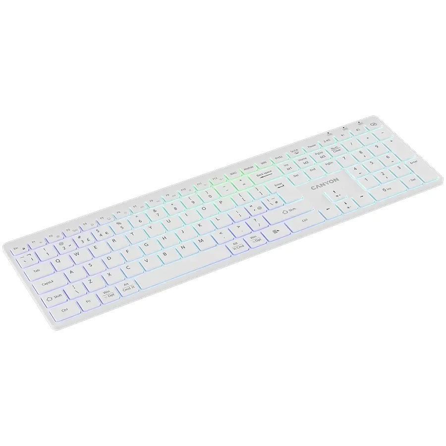CANYON HKB-W11 Клавіатура, Великобританія/US English
