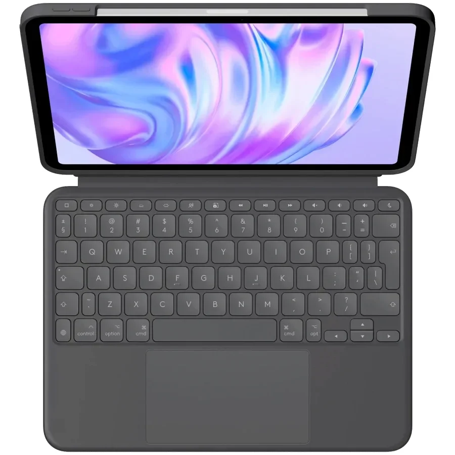 Чохол-клавіатура для планшета Logitech Combo Touch for iPad Pro 11' (M4) Graphite (L920-012831)