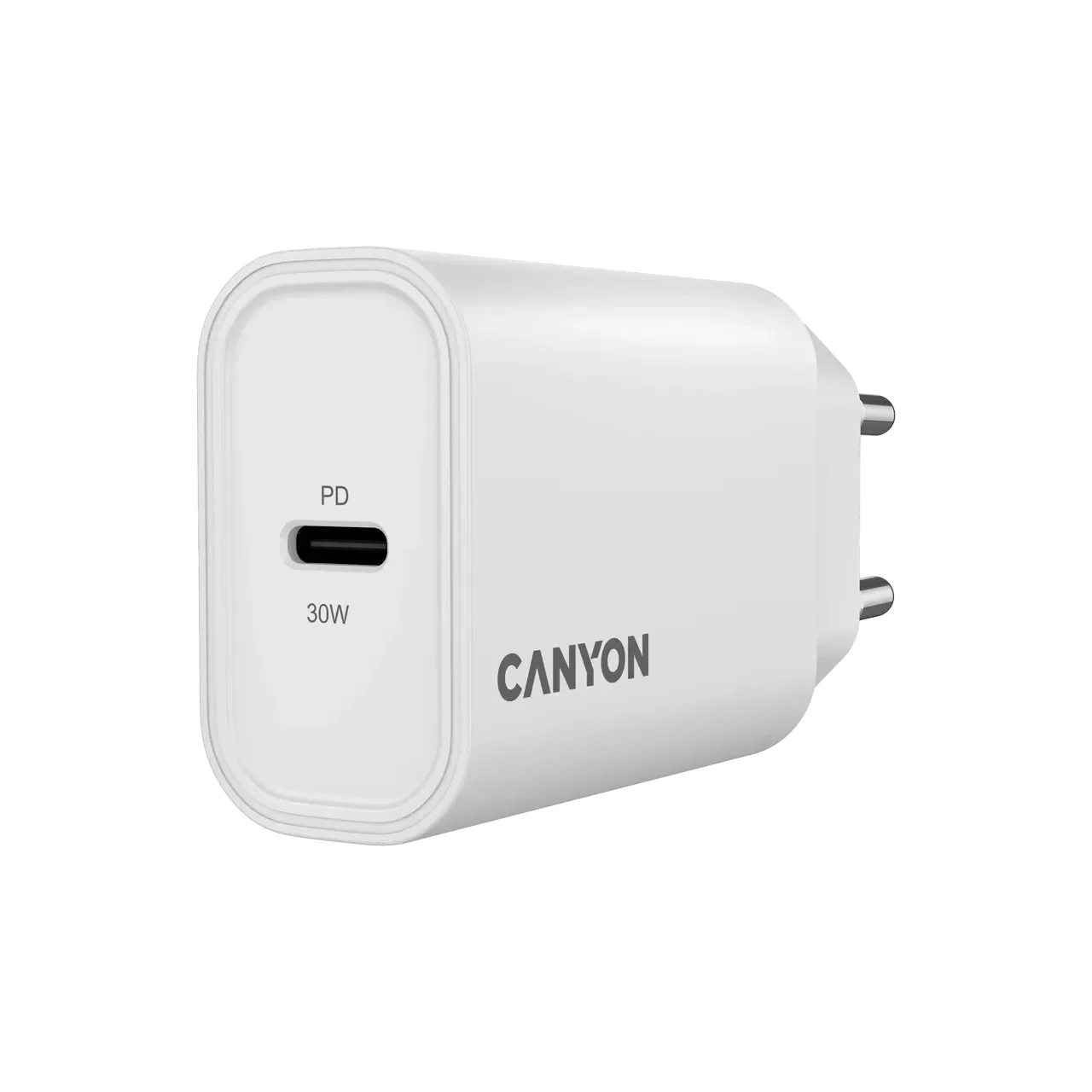 CANYON Адаптер живлення OnCharge 30CL 1*USB-C 1*USB Тип C, 30 Ват