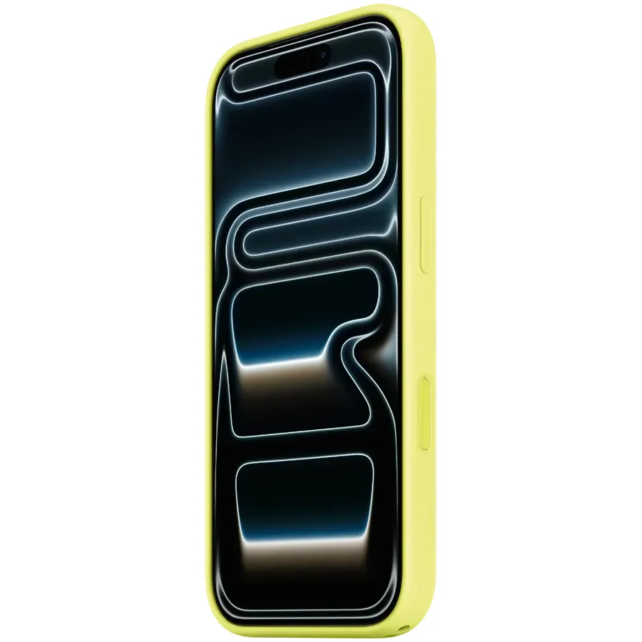 Apple Чохол силіконовий з MagSafe Neon Yellow для iPhone 17 Pro