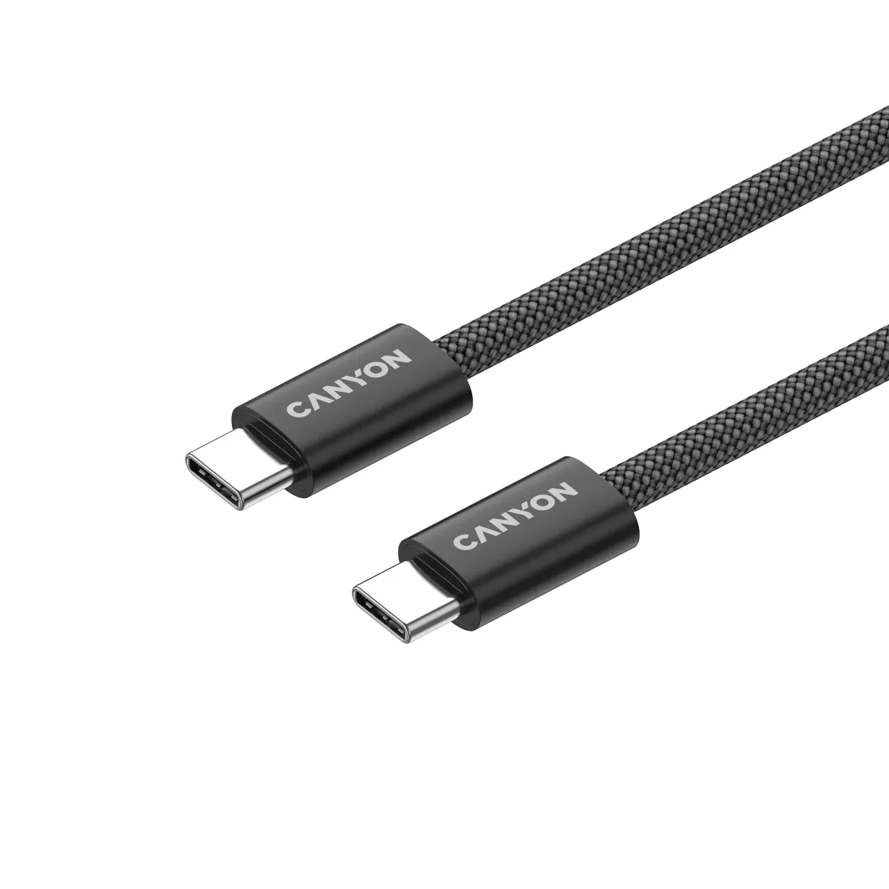CANYON USB-C to USB-C Cable , Чорний, 1м