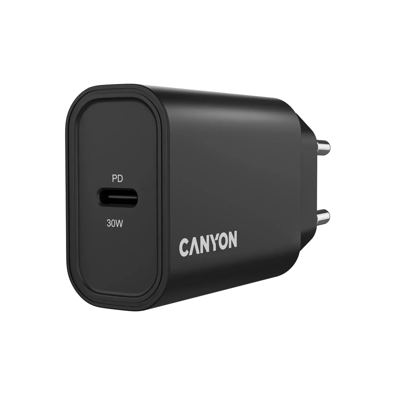 CANYON Адаптер живлення OnCharge 30CL 1*USB-C 1*USB Тип C, 30 Ват
