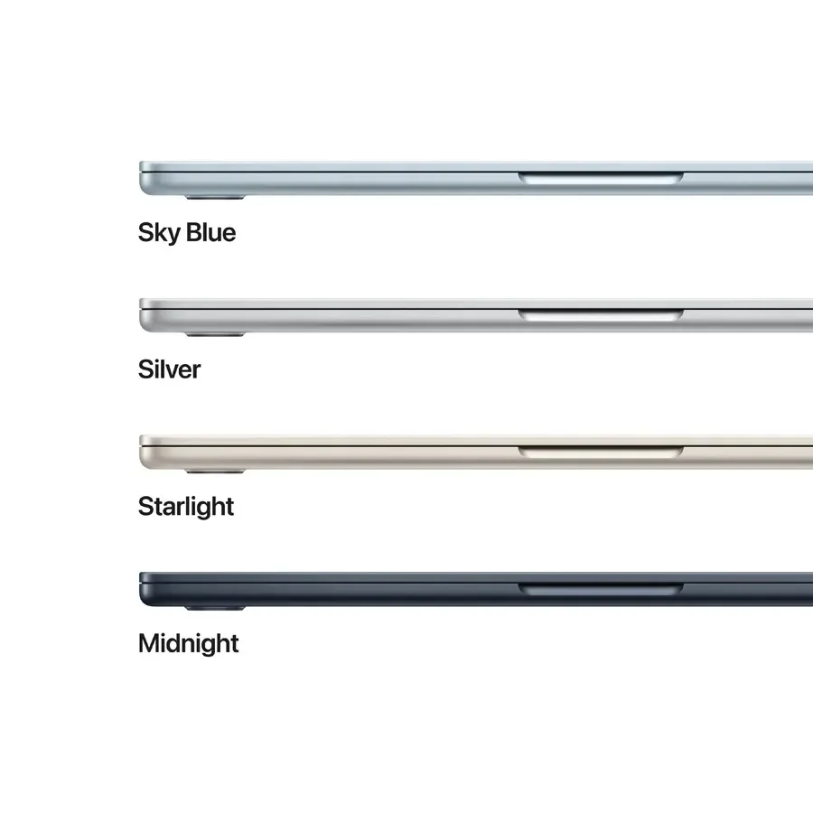 MacBook Air 13.6-inch  M5 (10C CPU/8C GPU), 16 ГБ, 512 ГБ, Небесно-блакитний