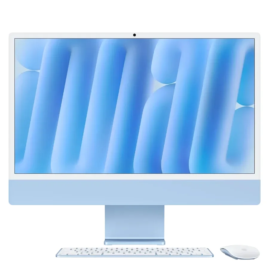 iMac 24-inch M4, 10C CPU 10C GPU, 16ГБ 256ГБ Твердотільний накопичувач, Синій