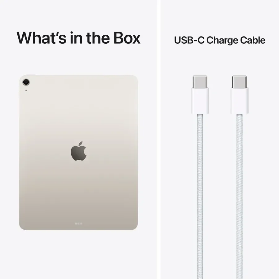 iPad Air 13 M4, 256 ГБ Wi-Fi 2026, Starlight